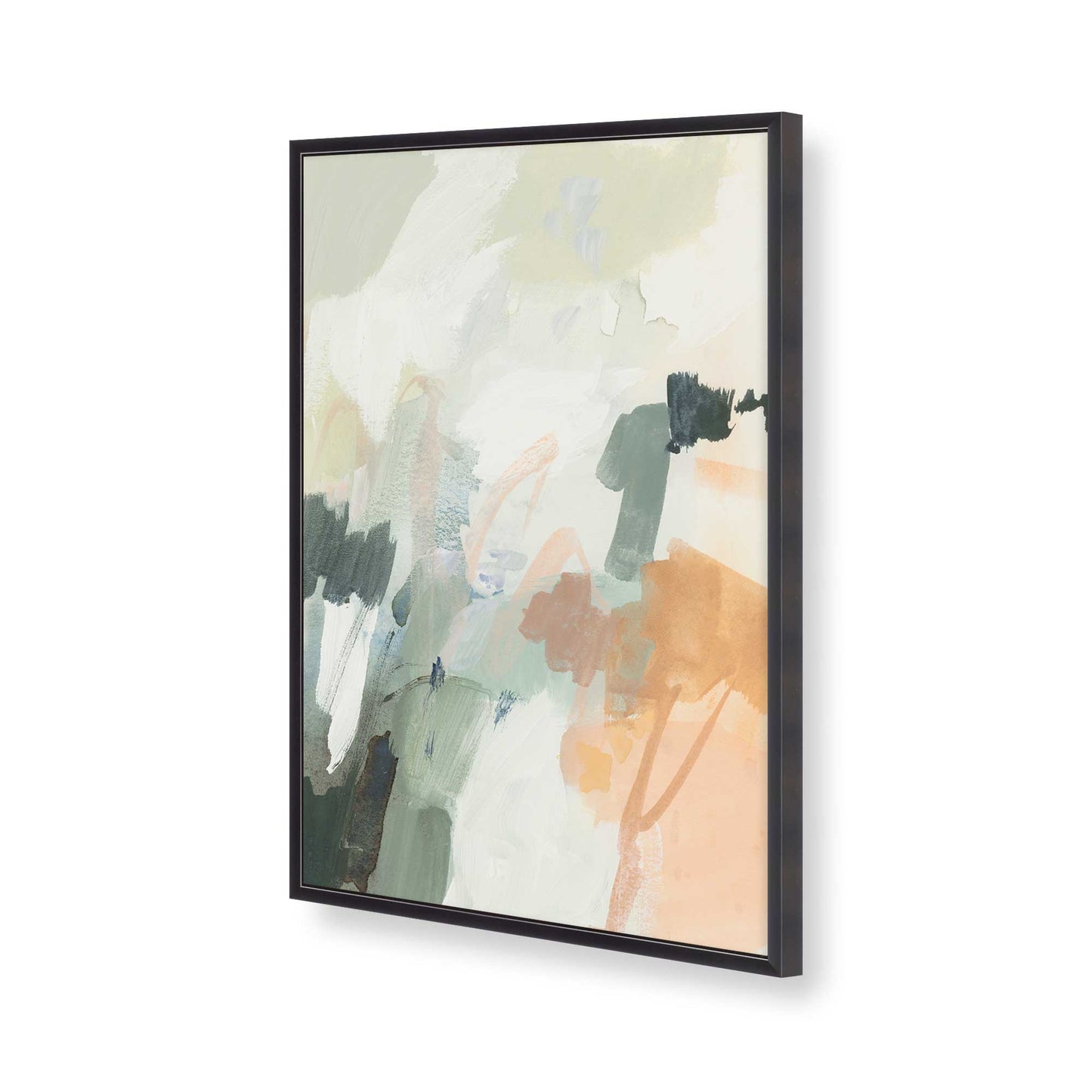 [Color:Weathered Zinc], Picture of art in a Weathered Zinc frame of the corner