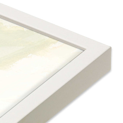 [Color:Opaque White], Picture of art in a Opaque White frame at an angle
