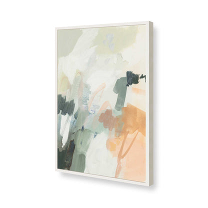[Color:Opaque White], Picture of art in a Opaque White frame of the corner