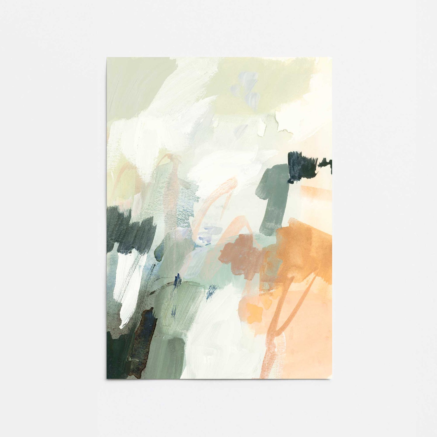 [color:Rolled Print], Picture of close up of art