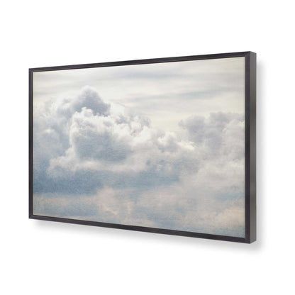 [Color:Weathered Zinc], Picture of art in a Weathered Zinc frame of the corner