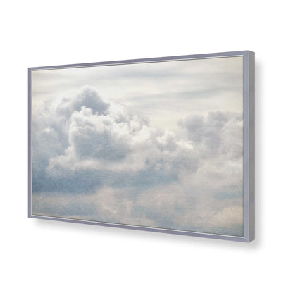 [Color:Polished Chrome], Picture of art in a Polished Chrome frame of the corner