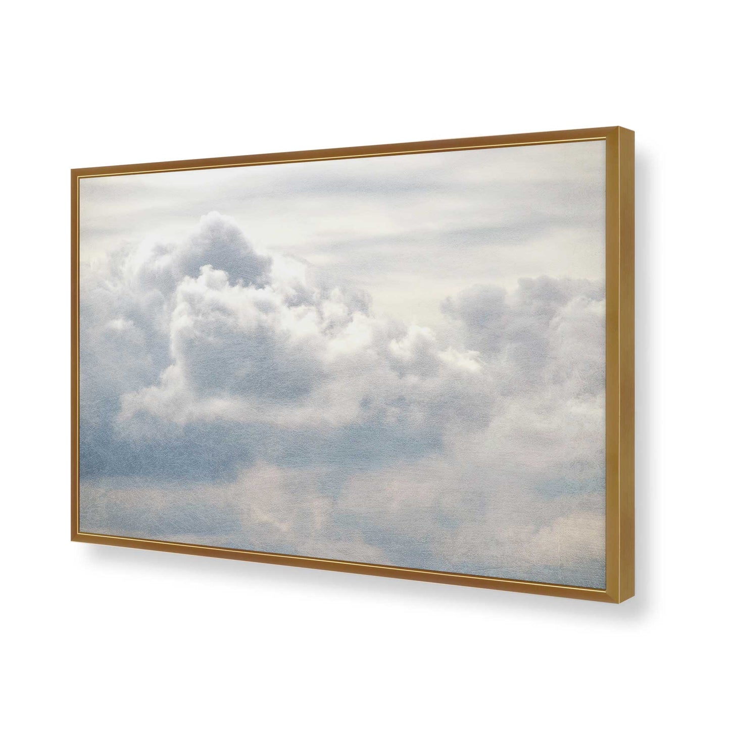 [Color:Polished Gold], Picture of art in a Polished Gold frame of the corner