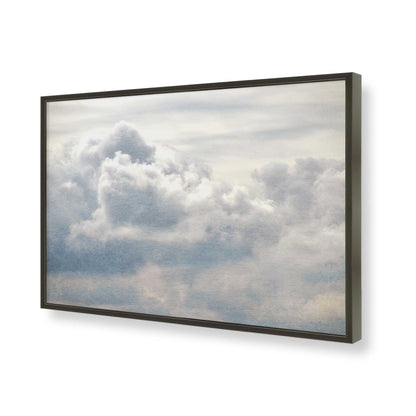 [Color:Satin Black], Picture of art in a Satin Black frame of the corner