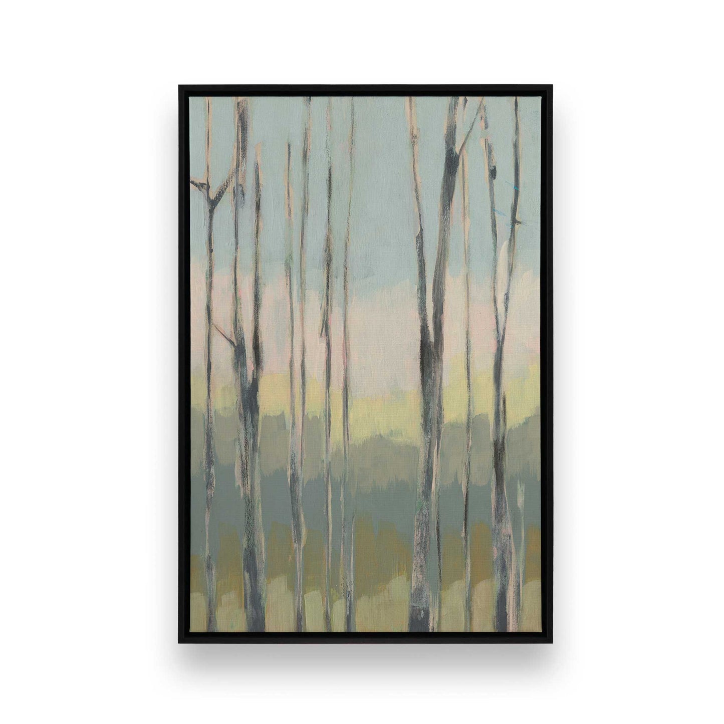 [Color:Satin Black], Picture of art in a Satin Black frame
