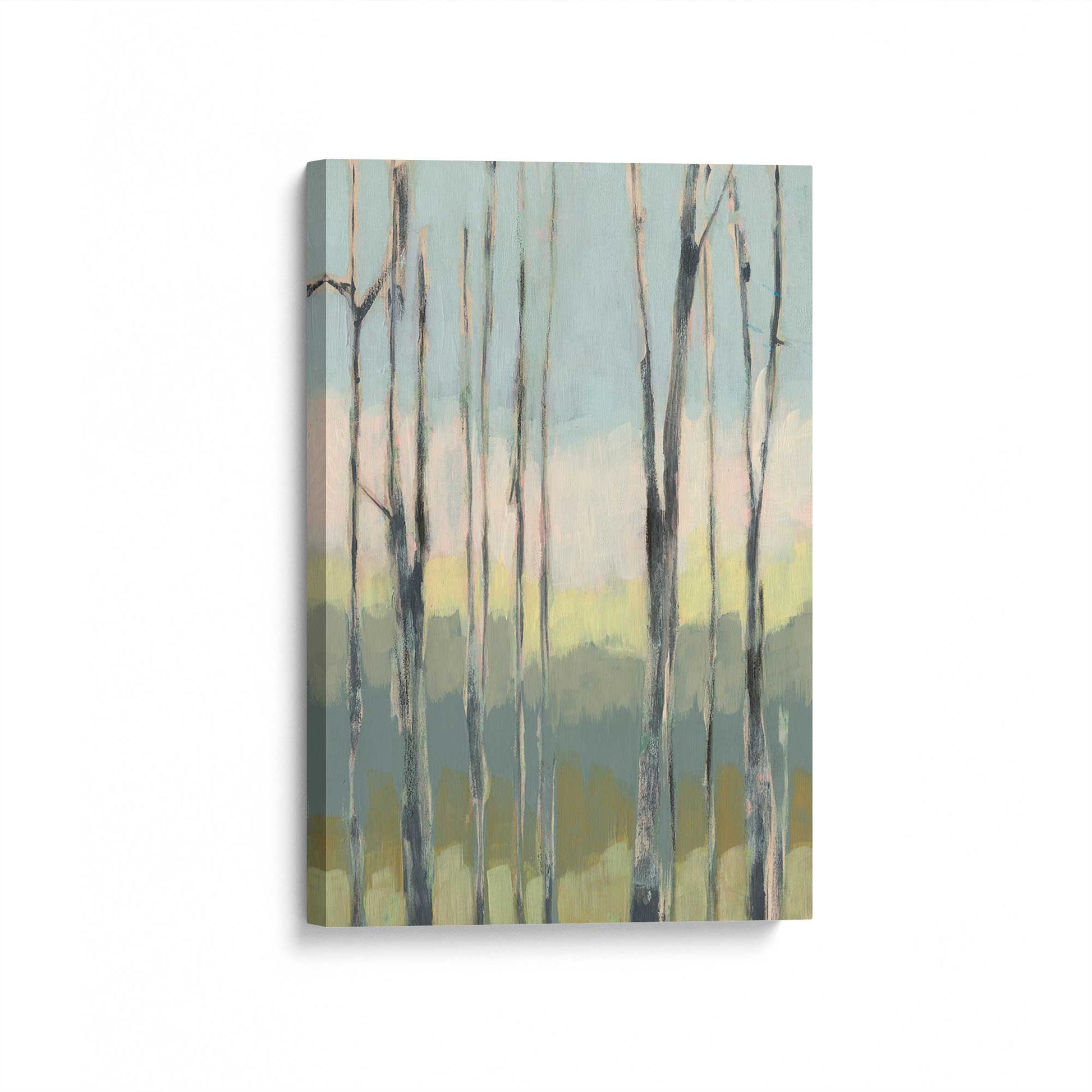 [Color:Stretched Canvas], Picture of art at an angle