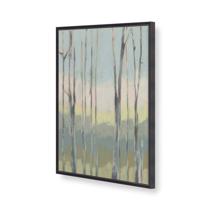 [Color:Weathered Zinc], Picture of art in a Weathered Zinc frame of the corner