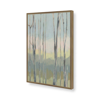 [Color:Brushed Gold], Picture of art in a Brushed Gold frame of the corner