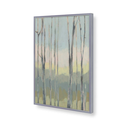 [Color:Polished Chrome], Picture of art in a Polished Chrome frame of the corner