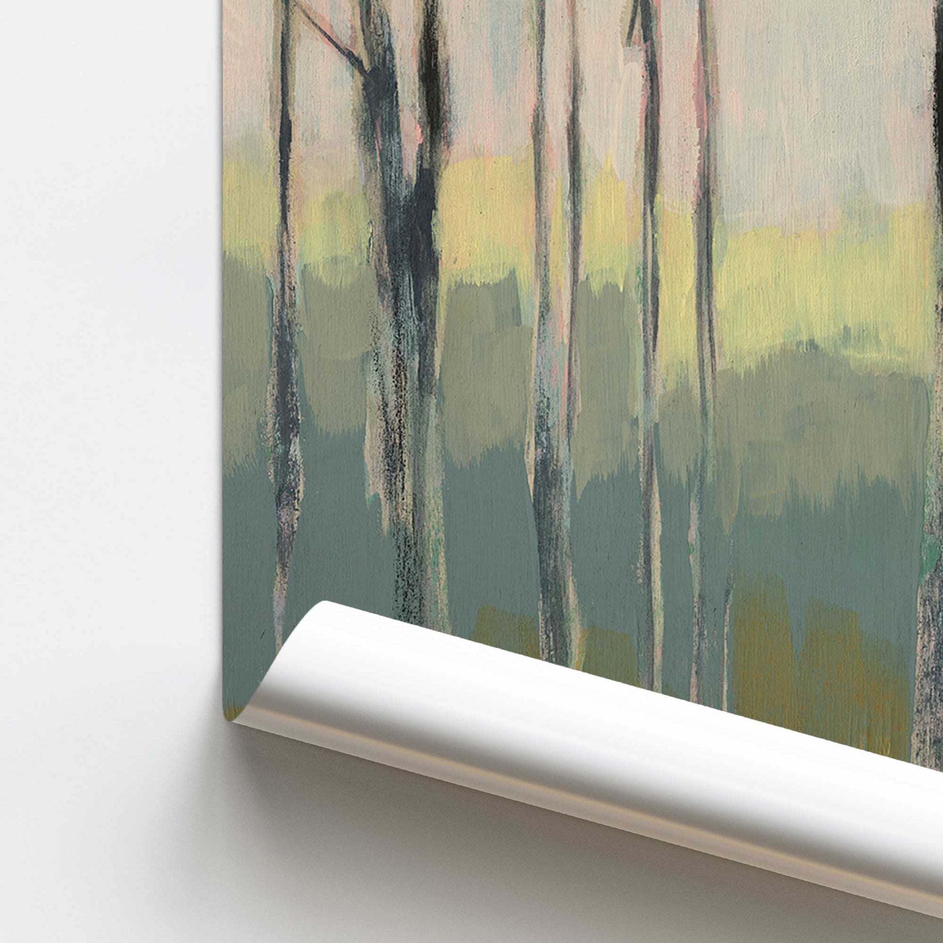 [color:Rolled Print], Picture of close up of art