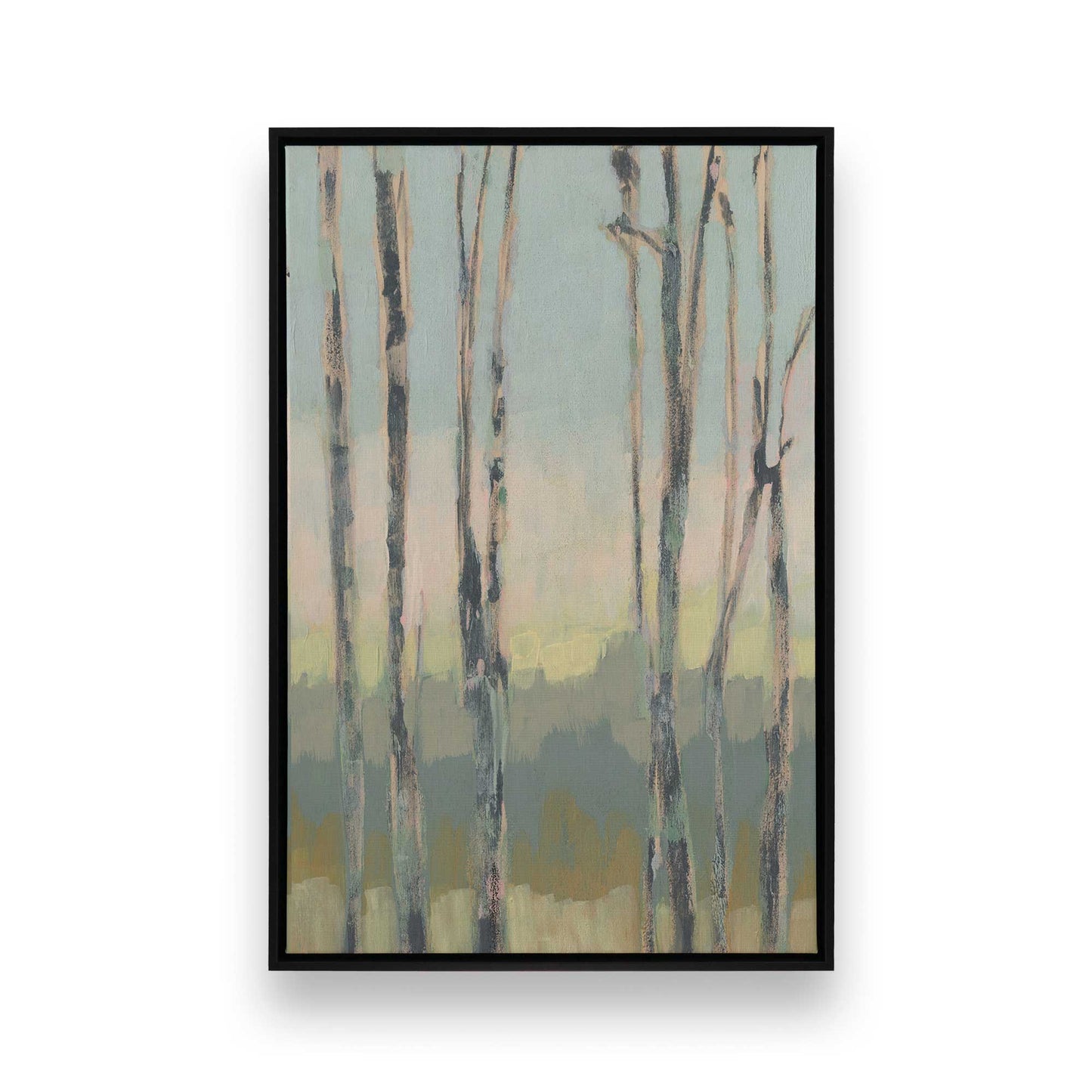 [Color:Satin Black], Picture of art in a Satin Black frame