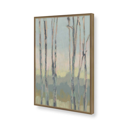 [Color:Brushed Gold], Picture of art in a Brushed Gold frame of the corner