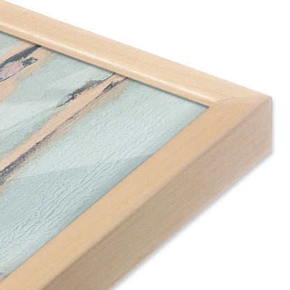 [Color:Raw Maple], Picture of art in a Raw Maple frame at an angle