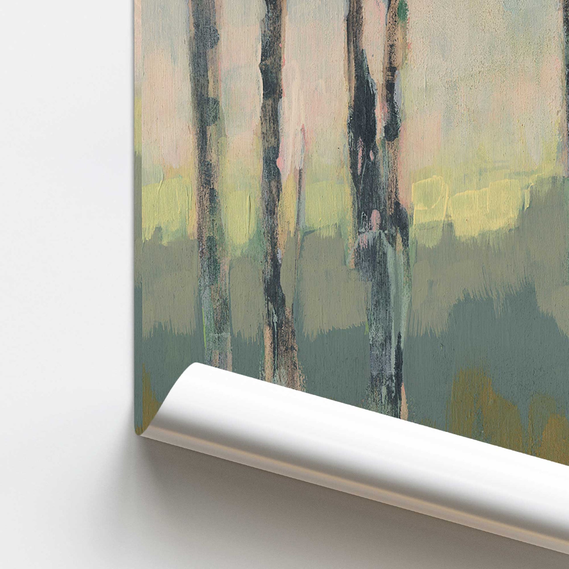 [color:Rolled Print], Picture of close up of art