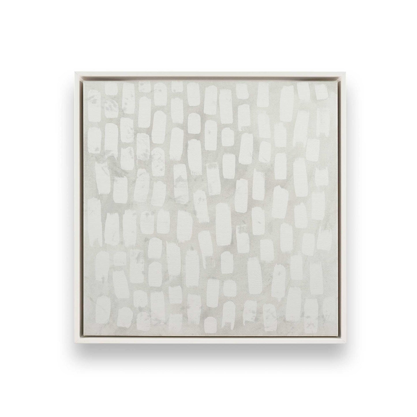 [Color:Opaque White], Picture of art in a White frame