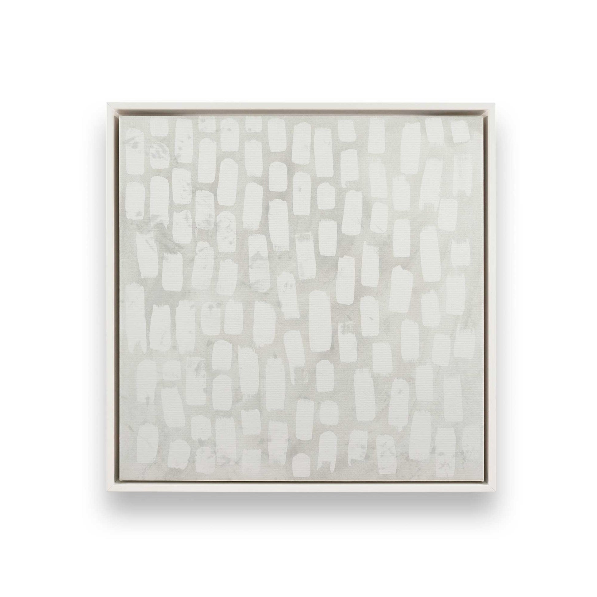 [Color:Opaque White], Picture of art in a White frame