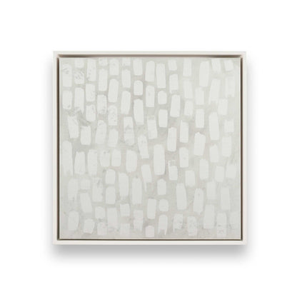 [Color:Opaque White], Picture of art in a White frame