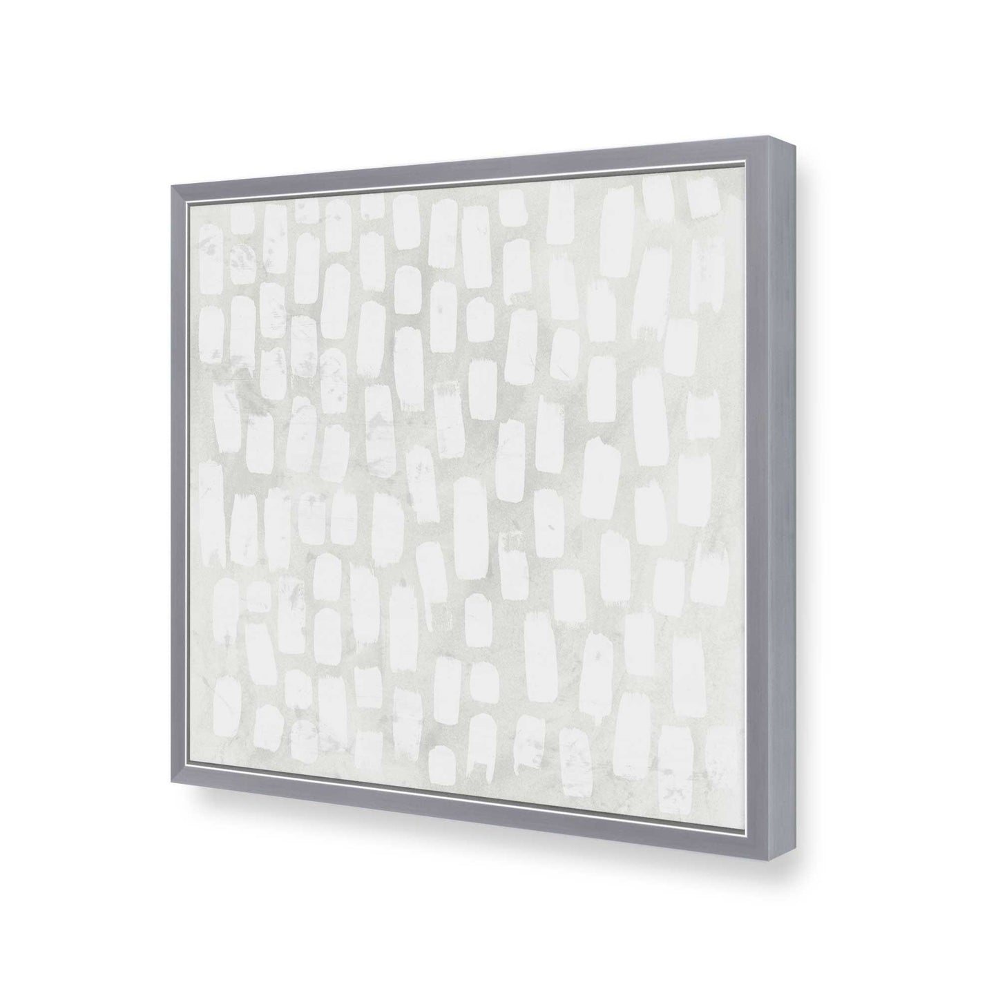 [Color:Polished Chrome], Picture of art in a Polished Chrome frame at an angle