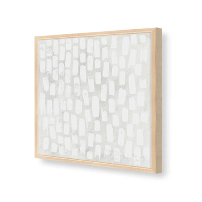 [Color:Raw Maple], Picture of art in a Raw Maple frame at an angle