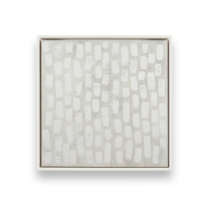[Color:Opaque White], Picture of art in a White frame