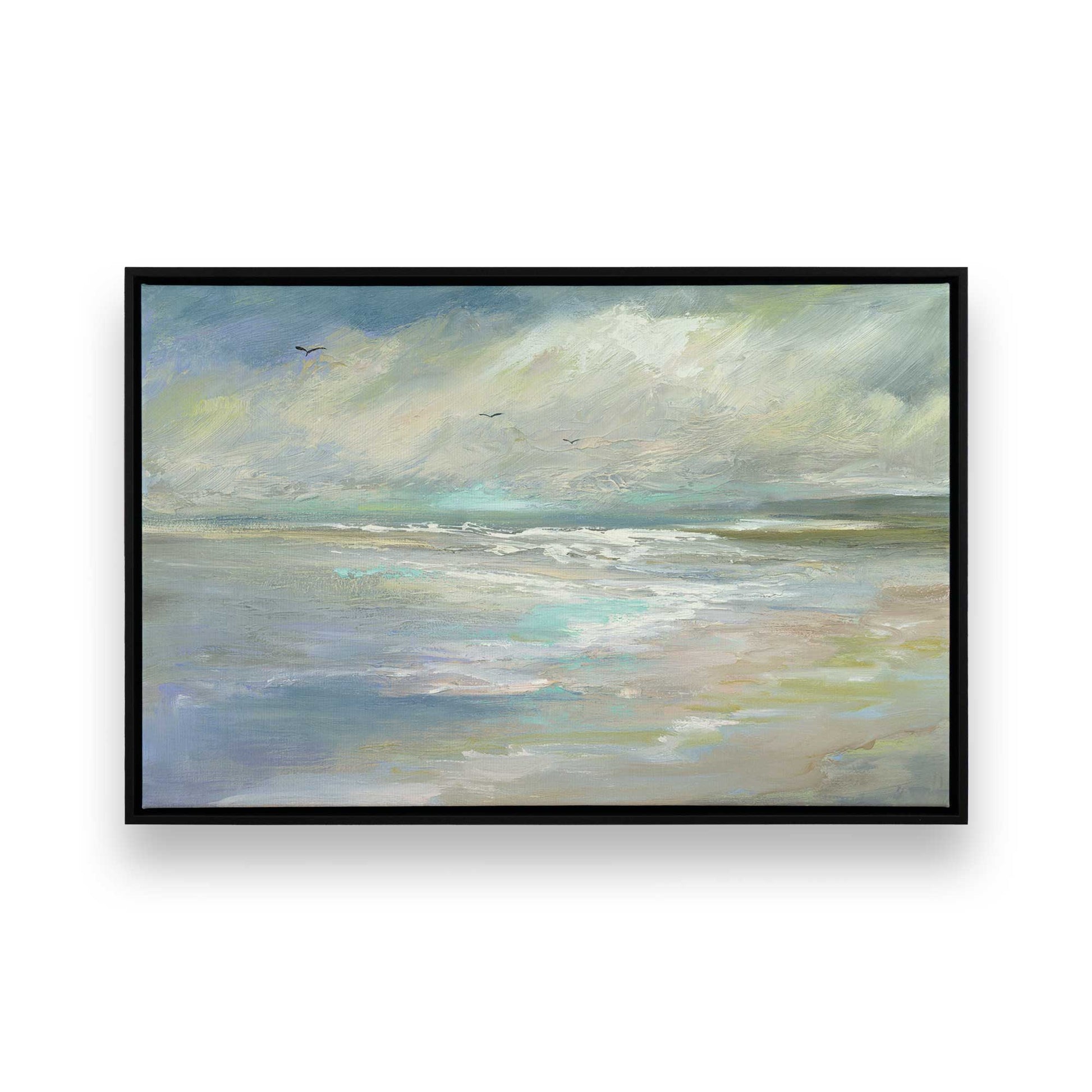 [Color:Satin Black], Picture of art in a Satin Black frame