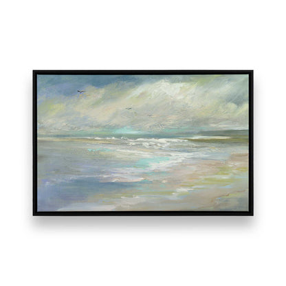 [Color:Satin Black], Picture of art in a Satin Black frame