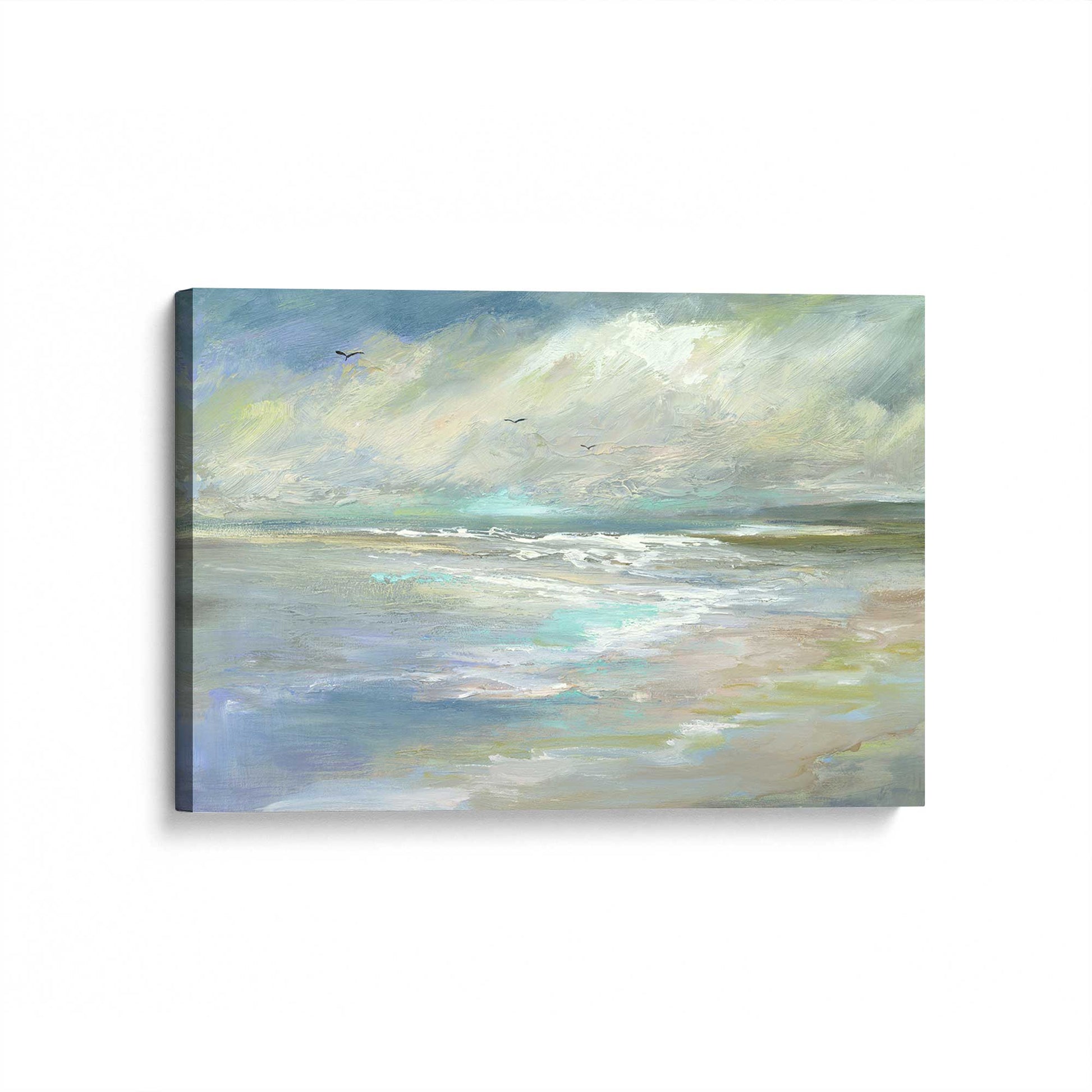 [Color:Stretched Canvas], Picture of art at an angle