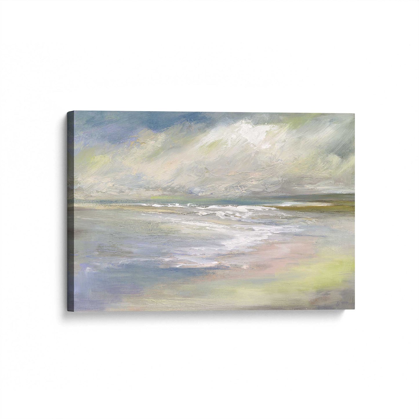 [Color:Stretched Canvas], Picture of art at an angle