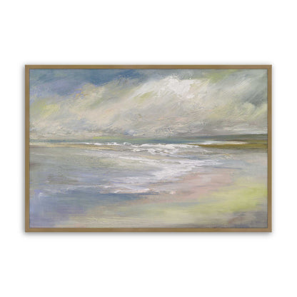 [Color:Brushed Gold], Picture of art in a Brushed Gold frame