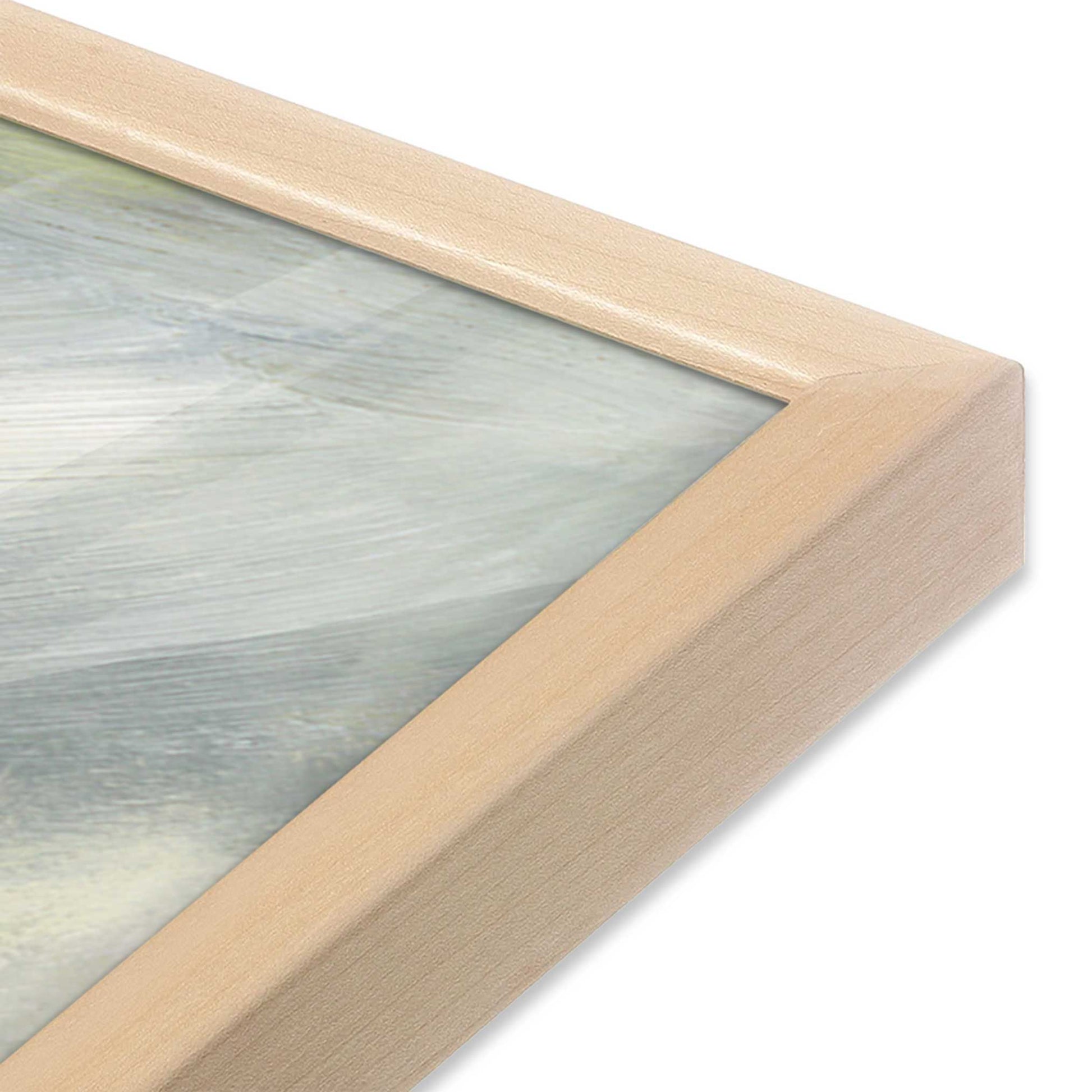[Color:Raw Maple], Picture of art in a Raw Maple frame at an angle