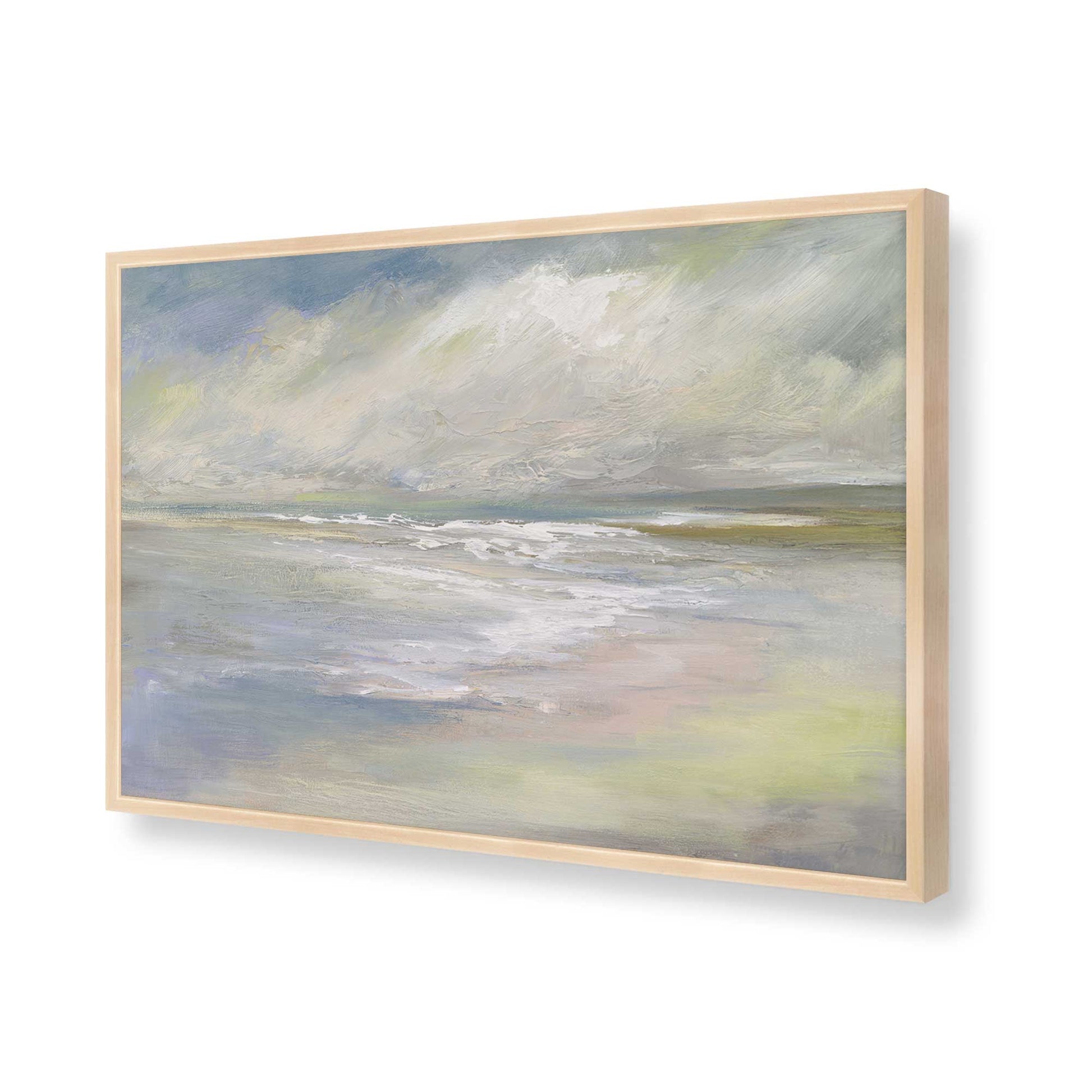 [Color:Raw Maple], Picture of art in a Raw Maple frame of the corner