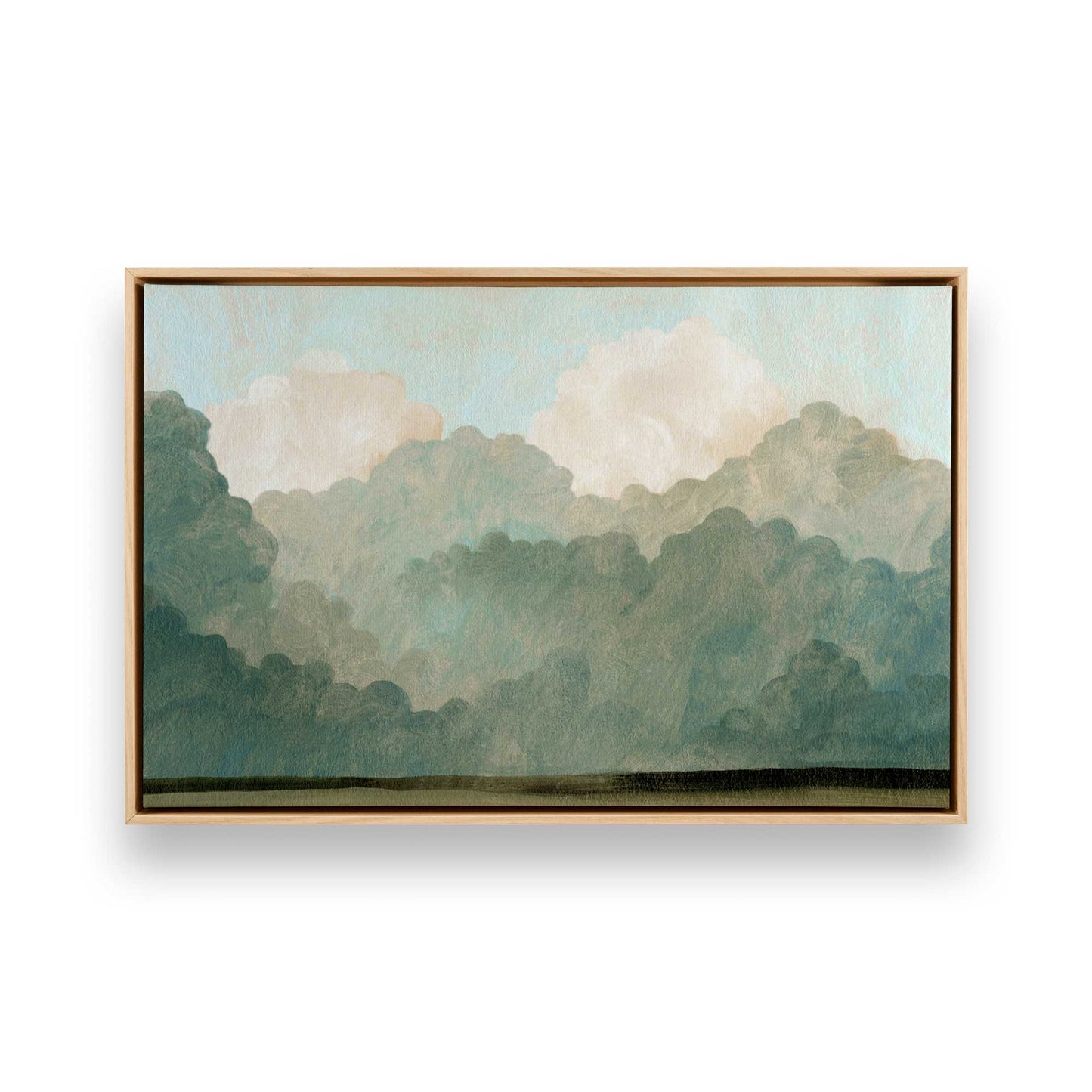[Color:American Maple], Picture of art in a American Maple frame