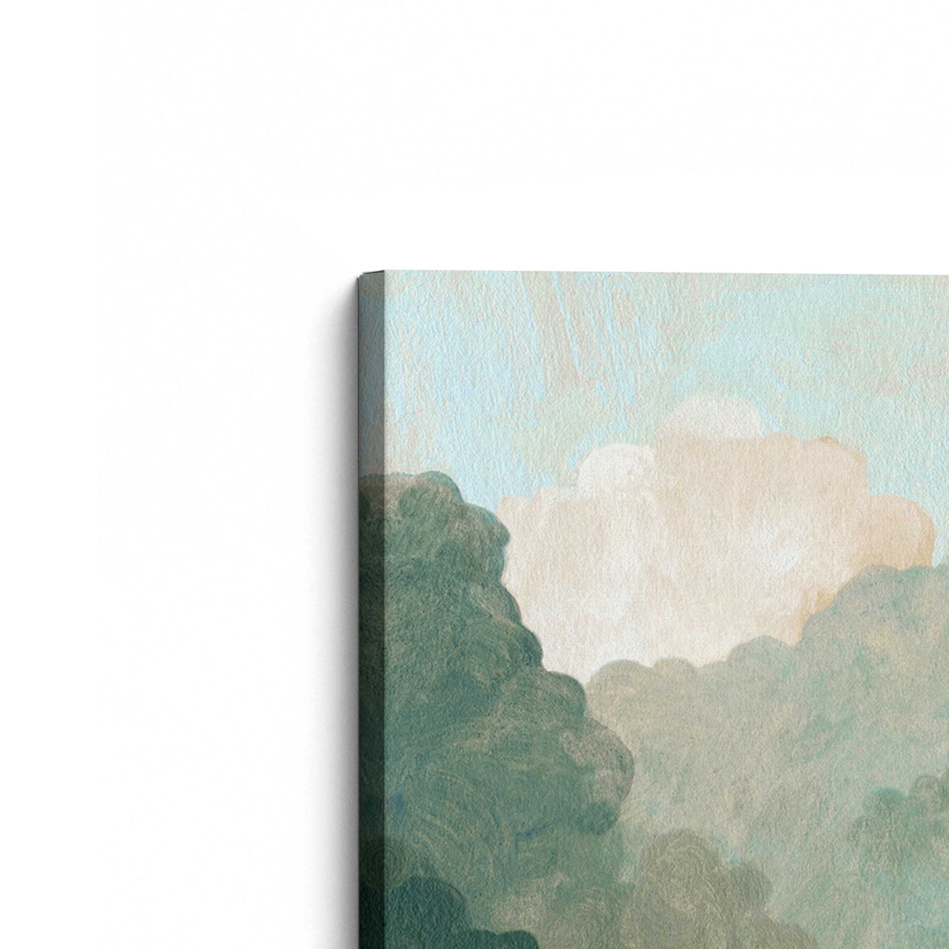 [Color:Stretched Canvas], Picture of the corner of the art