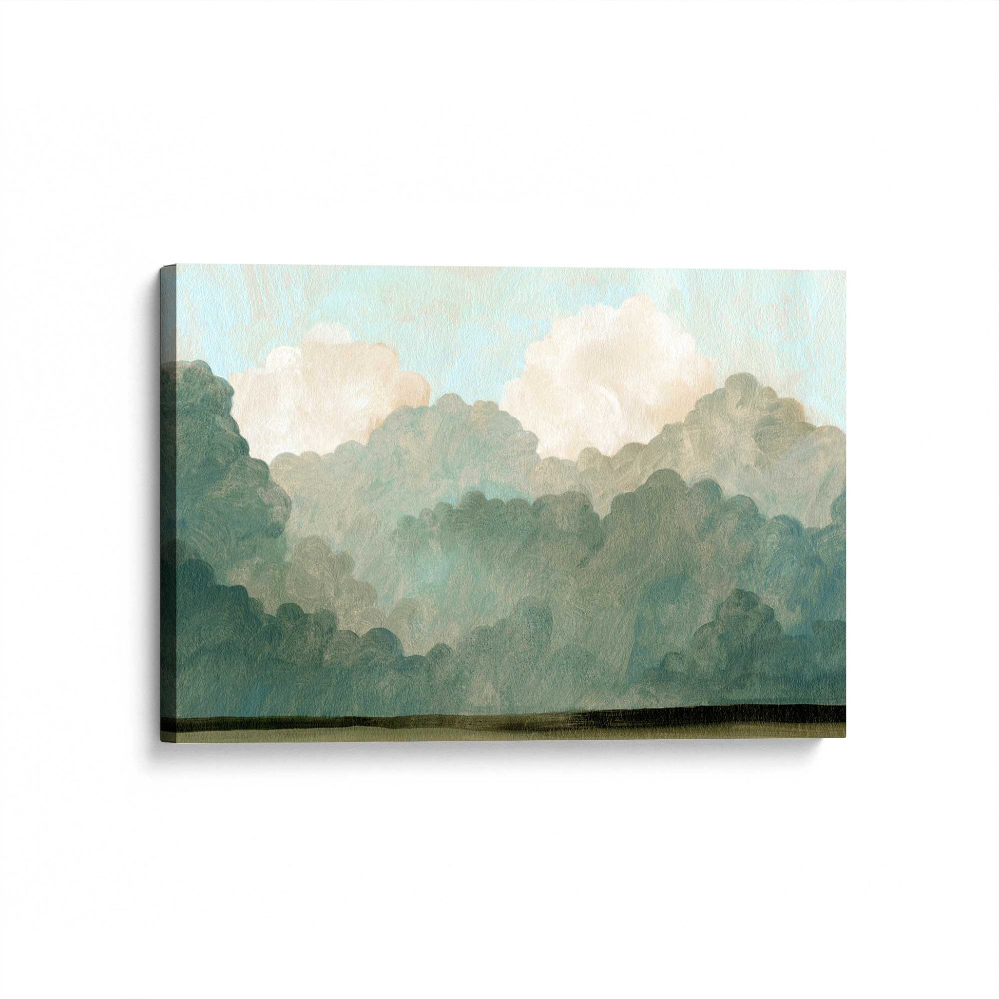 [Color:Stretched Canvas], Picture of art at an angle