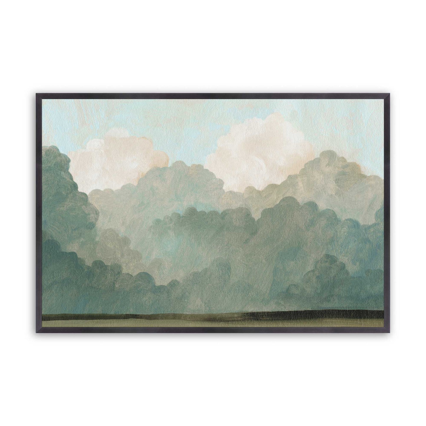 [Color:Weathered Zinc], Picture of art in a Weathered Zinc frame