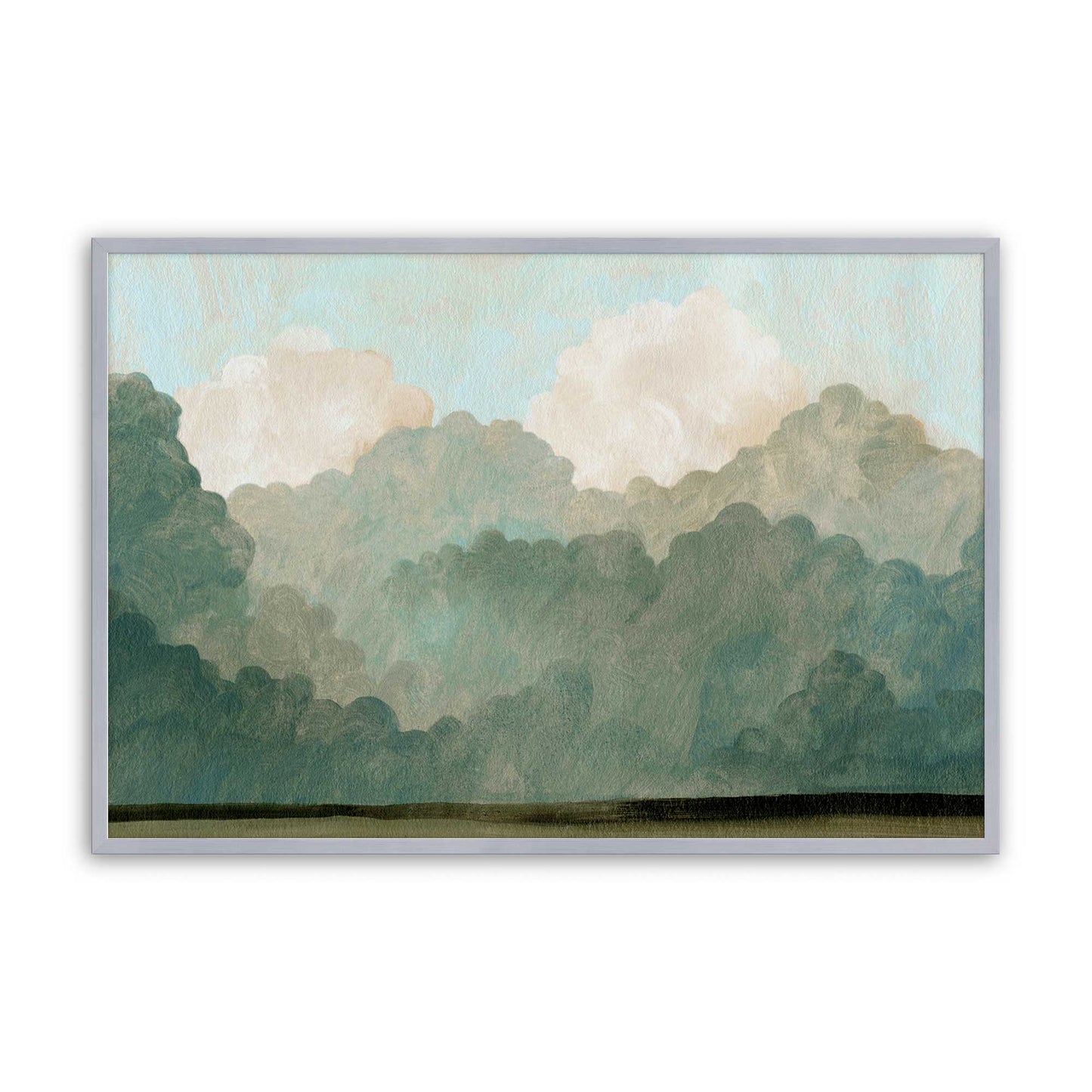 [Color:Polished Chrome], Picture of art in a Polished Chrome frame