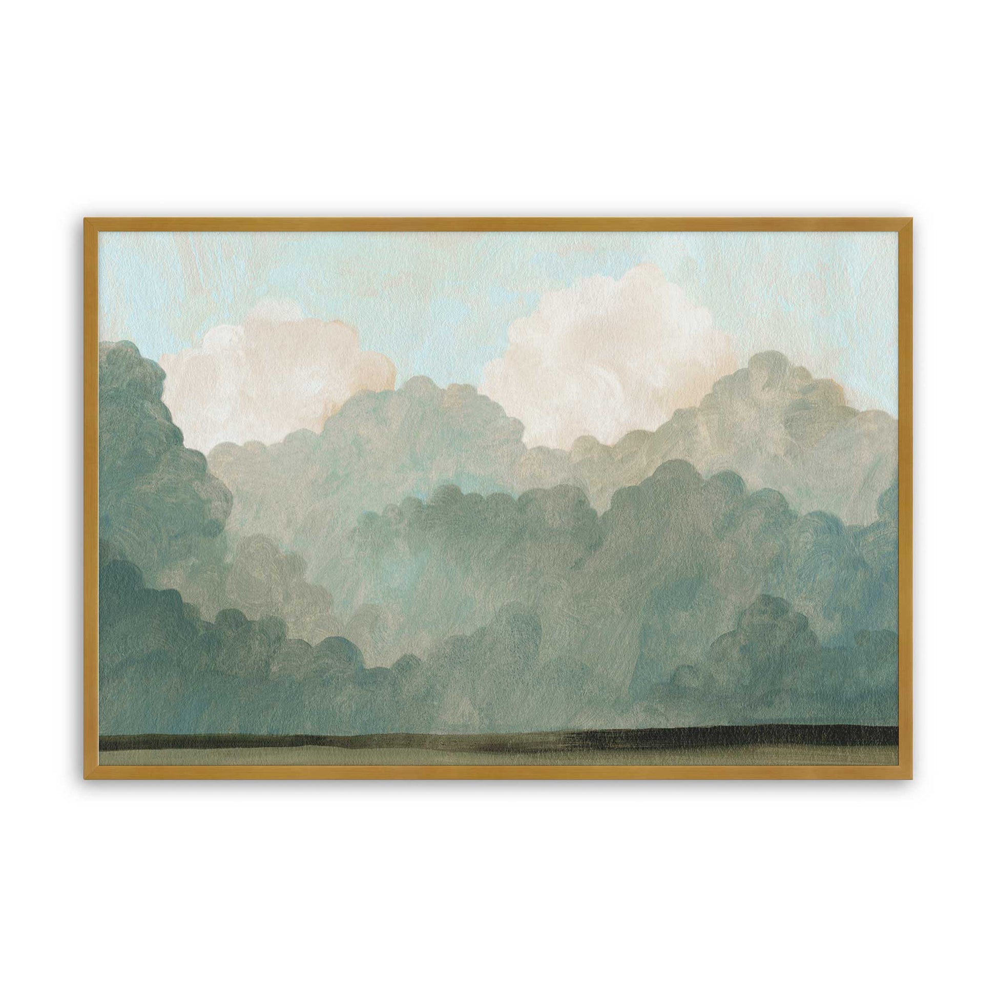[Color:Polished Gold], Picture of art in a Polished Gold frame