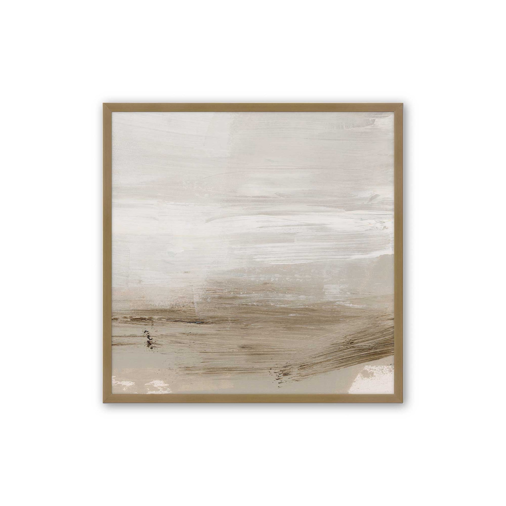 [Color:Brushed Gold], Picture of art in a Brushed Gold frame