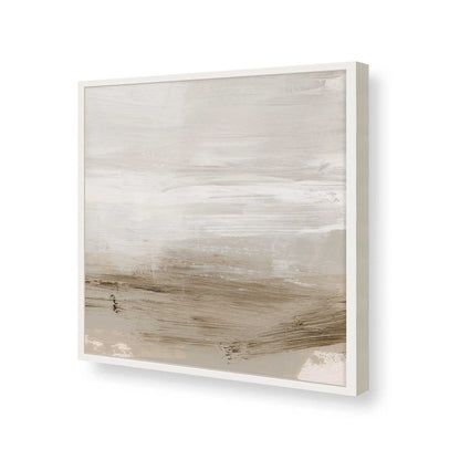 [Color:Opaque White], Picture of art in a Opaque White frame at an angle