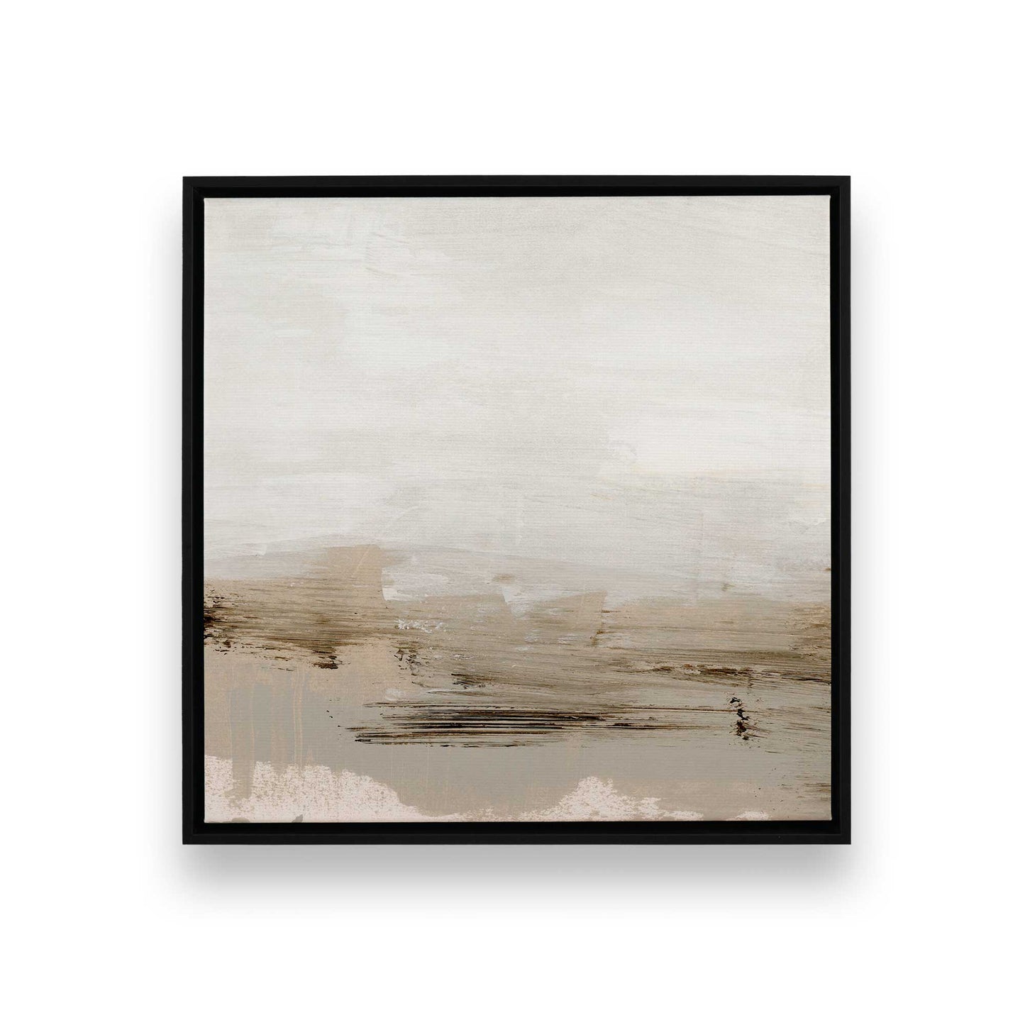 [Color:Satin Black], Picture of art in a Satin Black frame