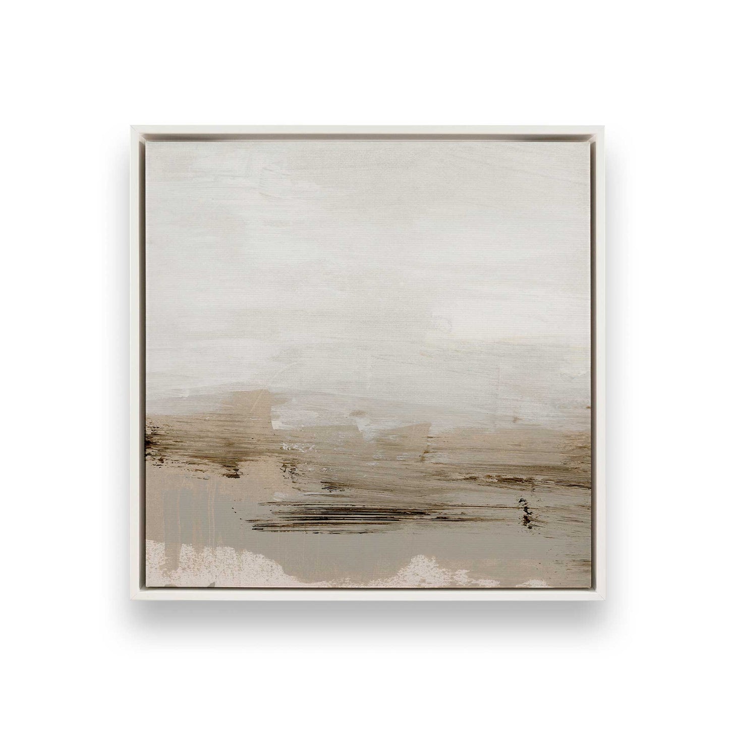 [Color:Opaque White], Picture of art in a White frame