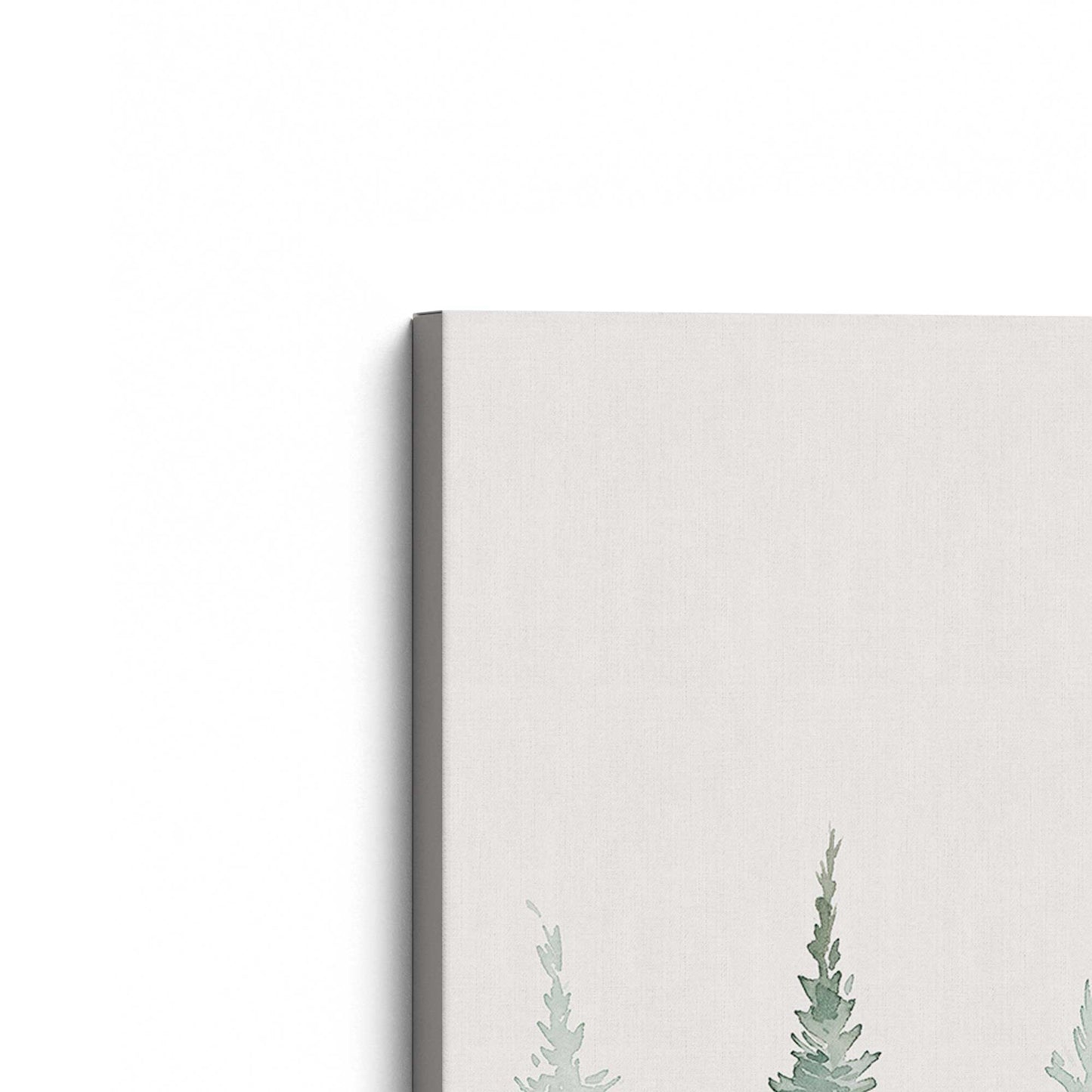 [Color:Stretched Canvas], Picture of the corner of the art