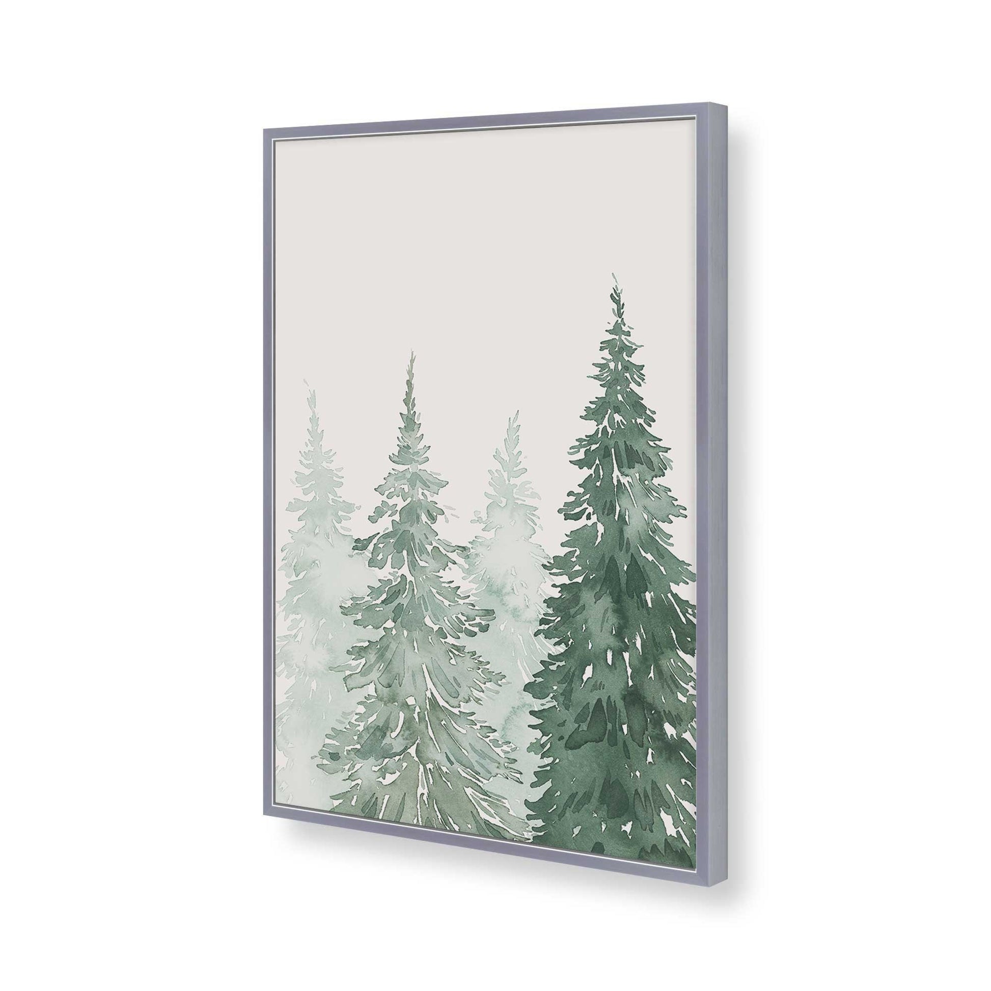 [Color:Polished Chrome], Picture of art in a Polished Chrome frame of the corner
