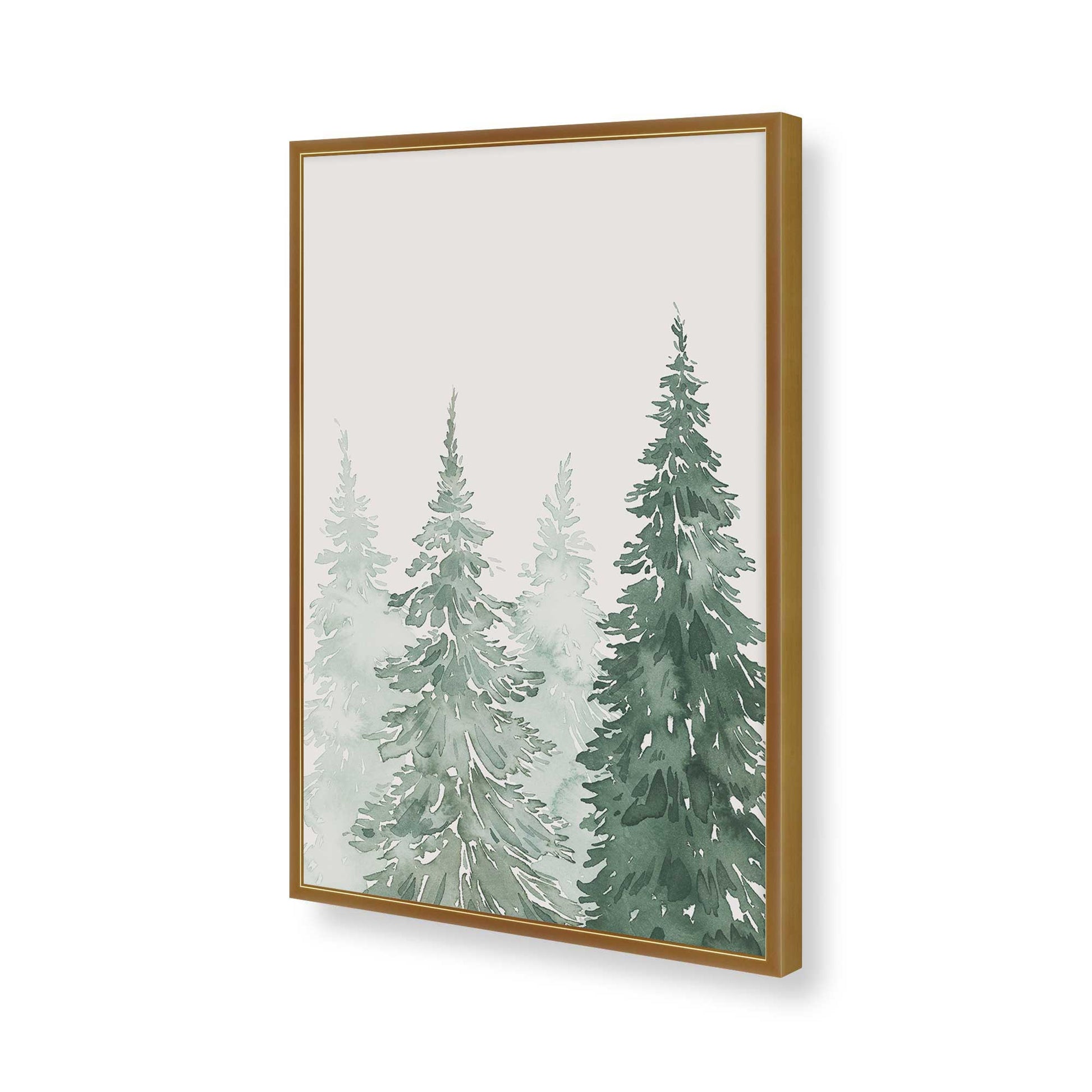 [Color:Polished Gold], Picture of art in a Polished Gold frame of the corner