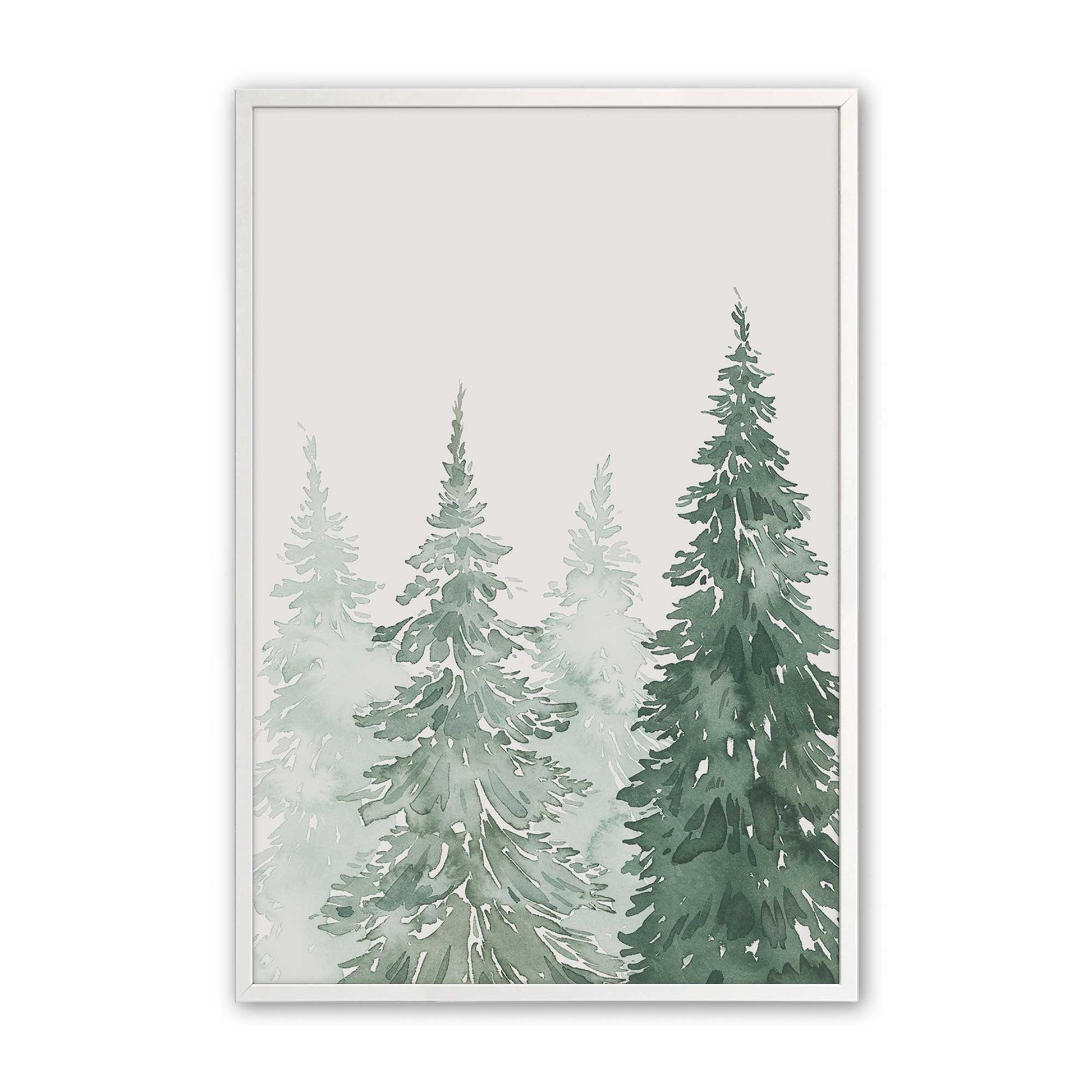 [Color:Opaque White], Picture of art in a Opaque White frame