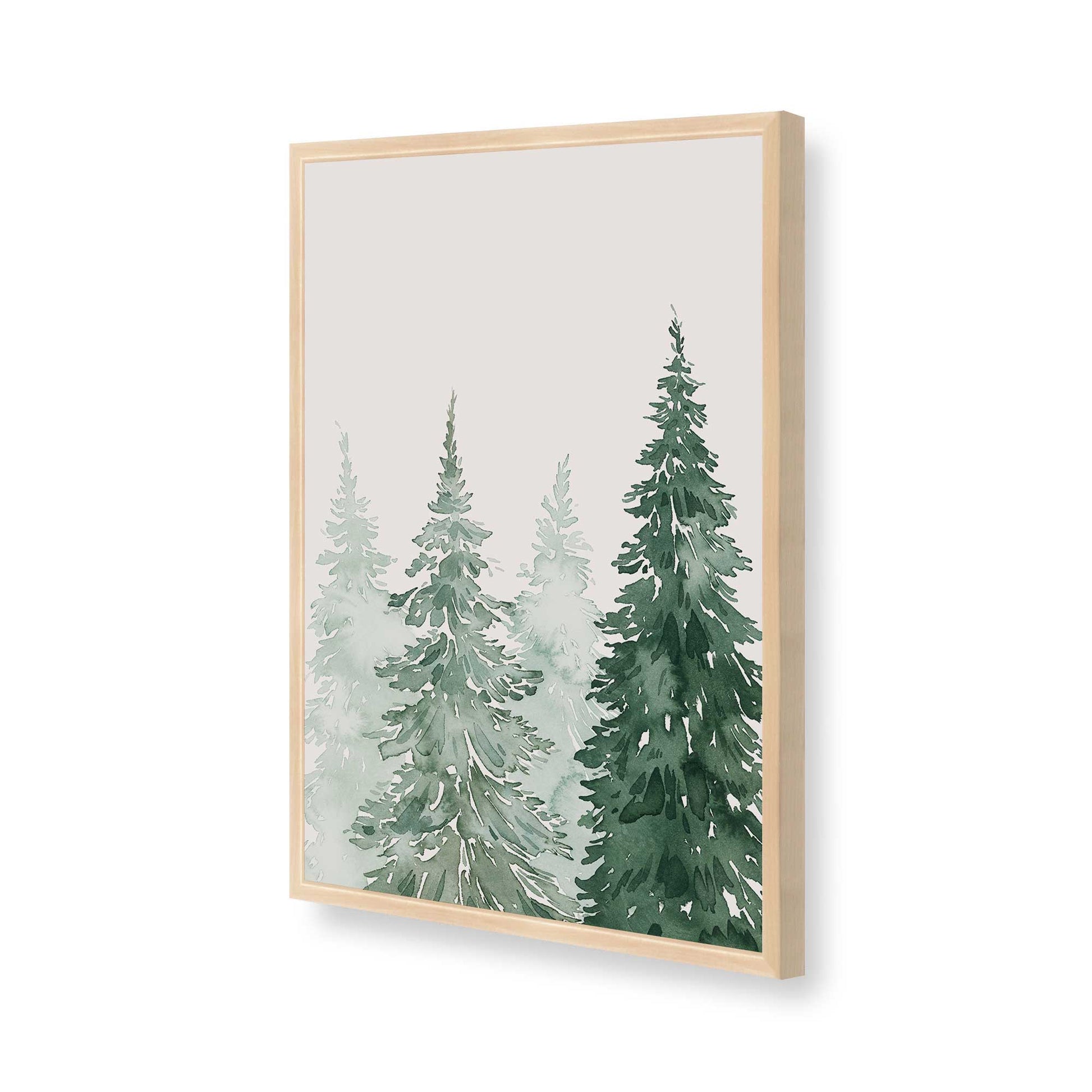 [Color:Raw Maple], Picture of art in a Raw Maple frame of the corner