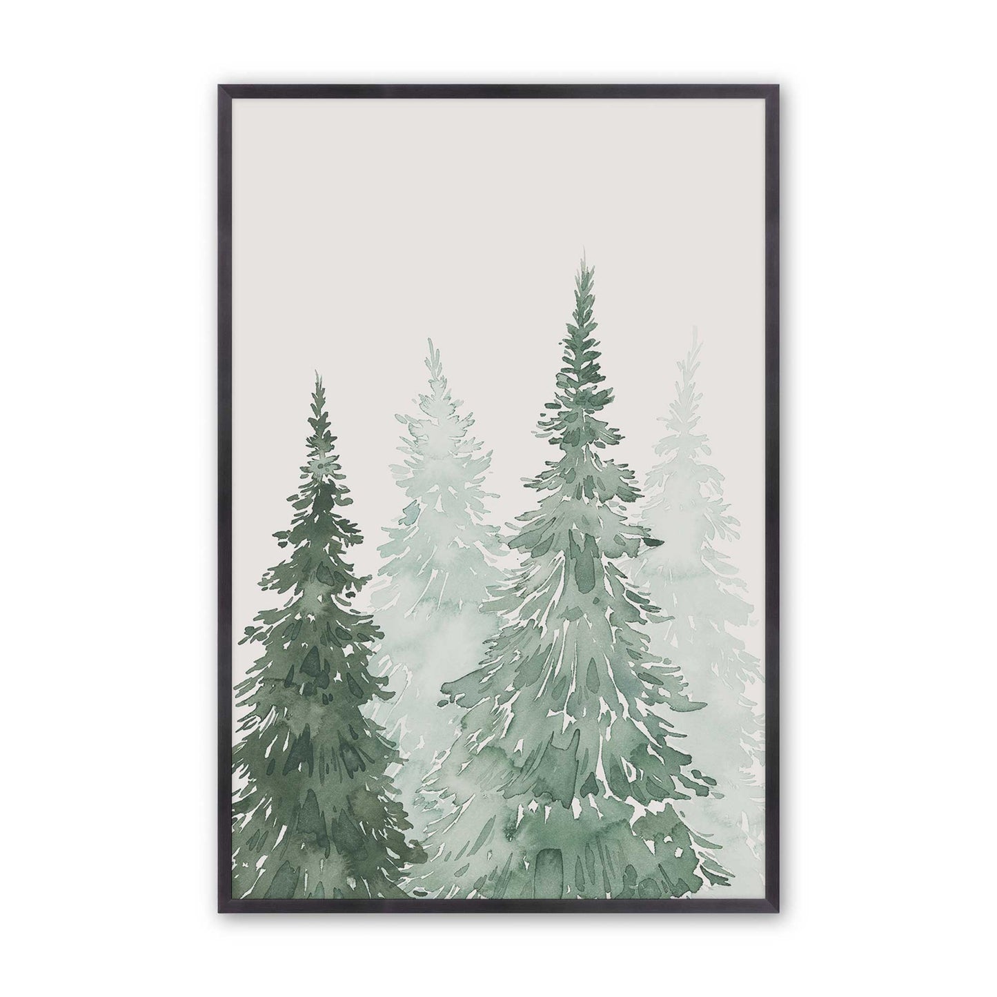 [Color:Weathered Zinc], Picture of art in a Weathered Zinc frame