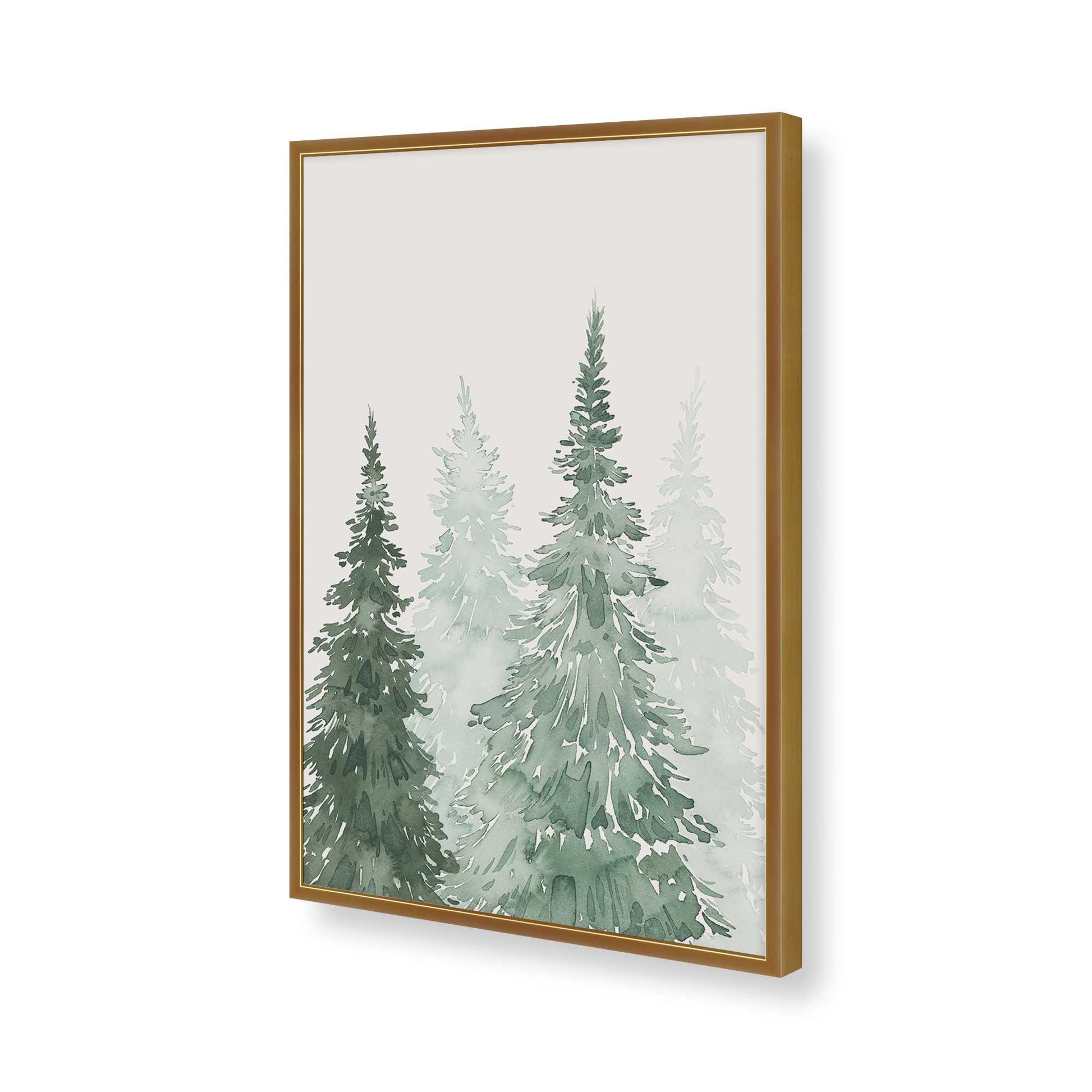 [Color:Polished Gold], Picture of art in a Polished Gold frame of the corner