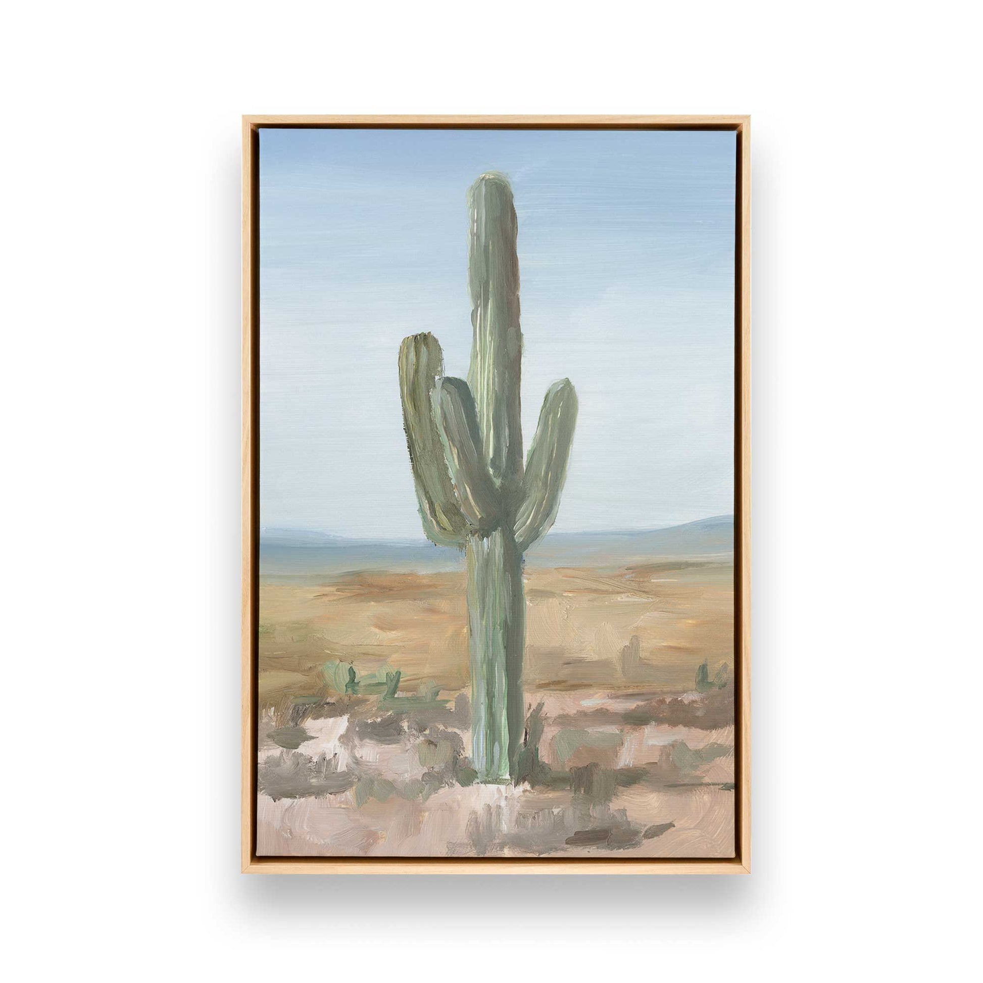 [Color:American Maple], Picture of art in a American Maple frame