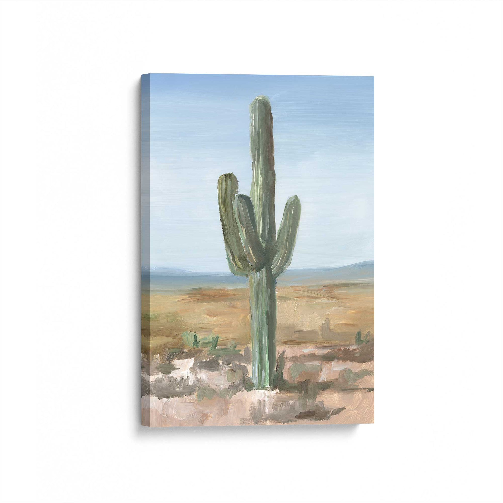 [Color:Stretched Canvas], Picture of art at an angle